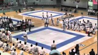 2011年学生空手道「東西対抗戦」男子
