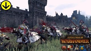 REIKSGUARD SAVE THE DAY!! Total War Warhammer Online Siege Battle Gameplay!