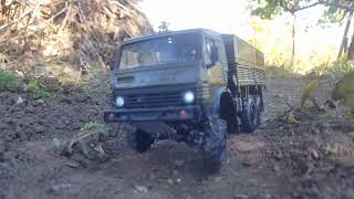 КамАЗ 5350 ТЕСТ ДРАЙВ радиоуправляемой модели в масштабе 1:43