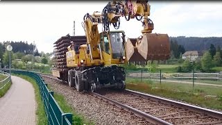 Schienenbagger ATLAS 1604KZW in Schluchsee - rail excavator