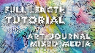 Studio Time 44 - There Are Always Flowers | mixed media tutorial | Mimi Bondi