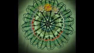 Салфетка "Земфира" . 65 см. Часть № 2. Мастер класс.