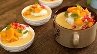 Mango Pudding Recipe | Homemade Pudding Recipe | The Bombay Chef – Varun Inamdar