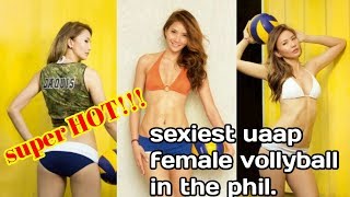 beautful and sexiest uaap female volleyball player in the philippines
