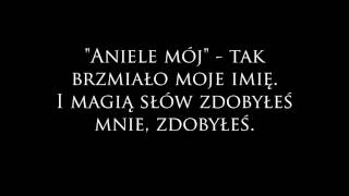 Łzy- Aniele mój- tekst