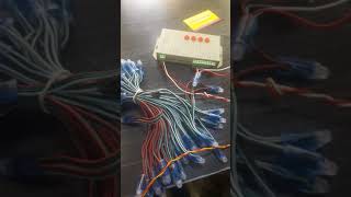 Pixel led connection in telugu........from k.v.r electricals guntur