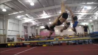 Cheerleading Tumbling Workout with Myosource Cheer Kinetic Bands