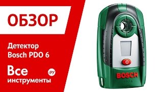 Презентация детектора Bosch PDO 6