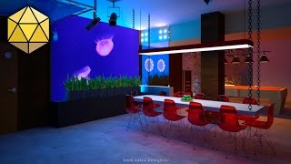 Васту дизайн интерьера «Море»