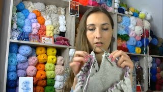 Лопапейса онлайн. Выпуск 12. Начинаем вязать круглую кокетку. Прямой эфир Instagram