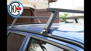 Делаем НЕДОРОГОЙ БАГАЖНИК на крышу авто СВОИМИ РУКАМИ!