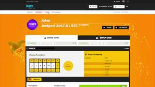 Platform overview Обзор Игровой платформы Kibo Lotto