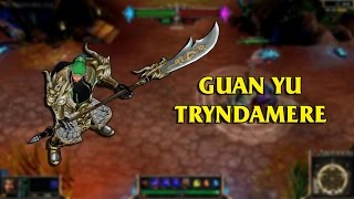 Guan Yu Tryndamere LoL Custom Skin ShowCase