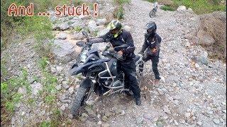 Stuck offroad with a BMW R 1200 GS Adv