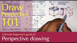 Perspective drawing  .... step by step by miandza
