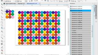 Калейдоскоп узоров в CorelDRAW 2017