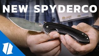NEW Spyderco Knives | Blade Show 2018