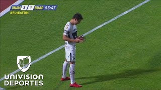 El cubo Torres se estrenó como delantero de Pumas con este gol