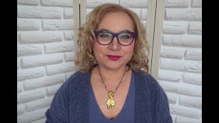 Как завиваю локоны, сине-металлическая сумка, скандальная брошка!