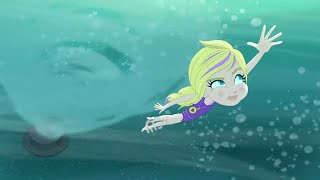 плавание в ванной ?Polly Pocket Pоссия ?видео для детей