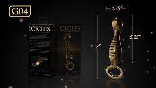 Универсальный стимулятор Icicles Gold Edition от Pipedream США