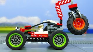 Lego Experimental Cars and Bulldozer, Concrete Mixer Excavator and Transforming Mecardimals for kids