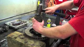 100 Series Land Cruiser Front Brake Rotor and Wheel Bearing Install