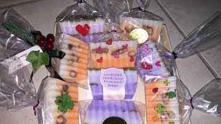 DIY orange soap اصنعي بنفسك صابون بالبرتقال و الخزاما