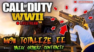 ? Unlocking the M1911 TOTALIZE II Heroic Variant - Order & Contracts Grind - COD WW2 Livestream