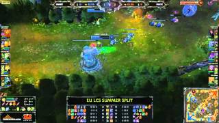 Gambit Gaming vs Fnatic - LCS 2013 EU Summer W1D1