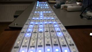 8 x SPI RGB LED Strip with Teensy