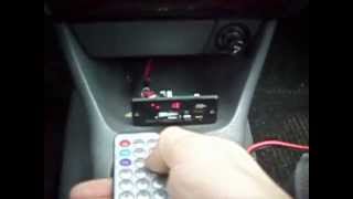 1.0" LED Car MP3 Player Module with KENWOOD CD player