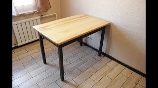 Реставрация кухонного стола.