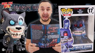 НОВЫЙ АНИМАТРОНИК TWISTED BONNIE! ПАПА РОБ и ДИППЕР ПРОДОЛЖАЮТ ГАДАТЬ ПО КНИГЕ FNAF! 13+