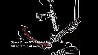 Pedal Mods - Boss MT-2 Metal Zone - Boogie/Bogner Mod