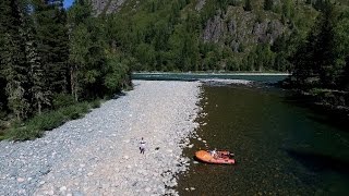 Бирюкса - каменная река / Приток верхней Катуни / Малые реки АЛТАЯ