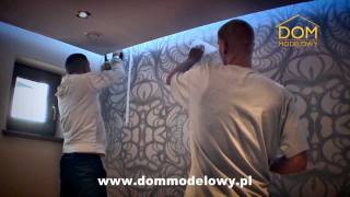 Dekoracje ścian - Oryginalny Design Ed-Wall Art w Domu Modelowym