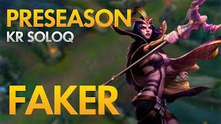 PRESEASON: SKT T1 FAKER - LeBlanc Mid Lane
