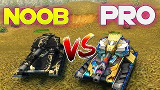 Tanki Online - Pro vs Noob (Funny) | танки Онлайн