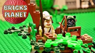 Ewok Attack 7956 LEGO Star Wars - Animation Review, sptop motion, speed building