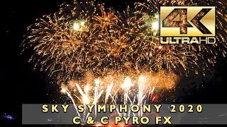 ⁽⁴ᴷ⁾ Sky Symphony 2020 - C & C Pyro FX - Luzon - Fireworks - Vuurwerk - Feuerwerk