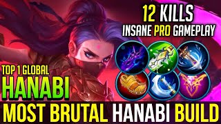 UNSTOPPABLE BUILD! | Hanabi Best Build & Gameplay | Top 1 Global Hanabi | Mobile Legends