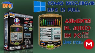 Como descargar e instalar DFX 12