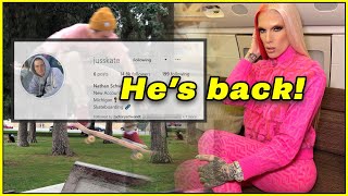 jeffree star's EX has a new IG but is Jeffree BLOCKED?