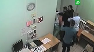 Драка пьяных малолеток с врачами в больнице в Ельце реальная съемка момента