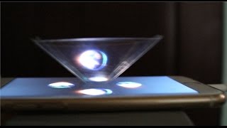 Как сделать проектор 3D голограмма | с помощью пластикового листа