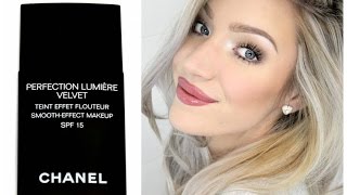 CHANEL Perfection Lumiere Velvet Foundation - Review & Demo | Stephanie Lange