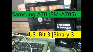 Bypass FRP Google account Samsung A70 (SM-A705) U3 |Bit 3 |Binary 3