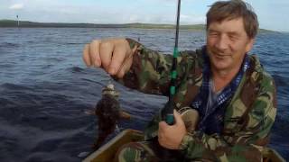 НА ЧАСОК НА РЫБАЛКУ НА  БЕЛОМ МОРЕ,УМБА,РЫБАЛКА ,ПОЛОМКА ЛОДКИ