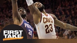 Joel Embiid over LeBron James for best NBA player of 2017? | First Take | ESPN